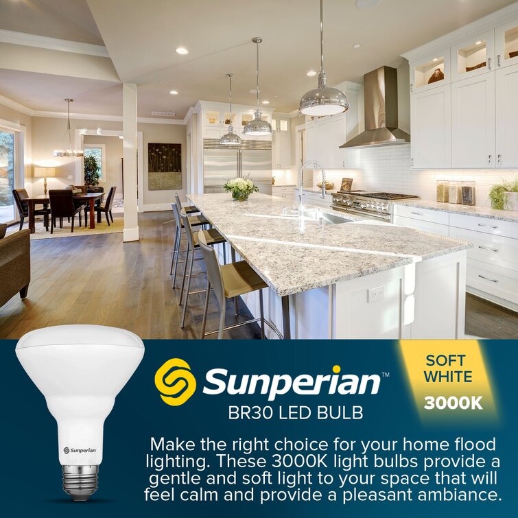 Sunperian Watt Equivalent Br E Medium Standard Dimmable Led